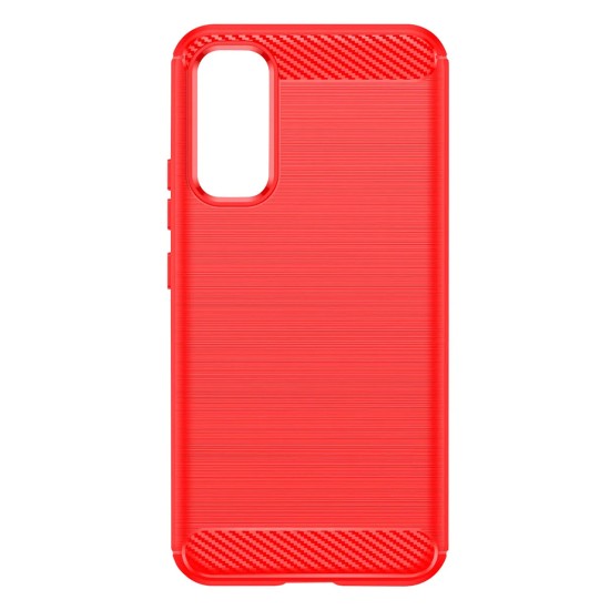 Capa de Silicone Macio para Samsung Galaxy A34 5g Vermelho